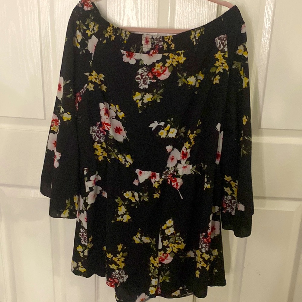 SHEIN cute Romper floral pattern